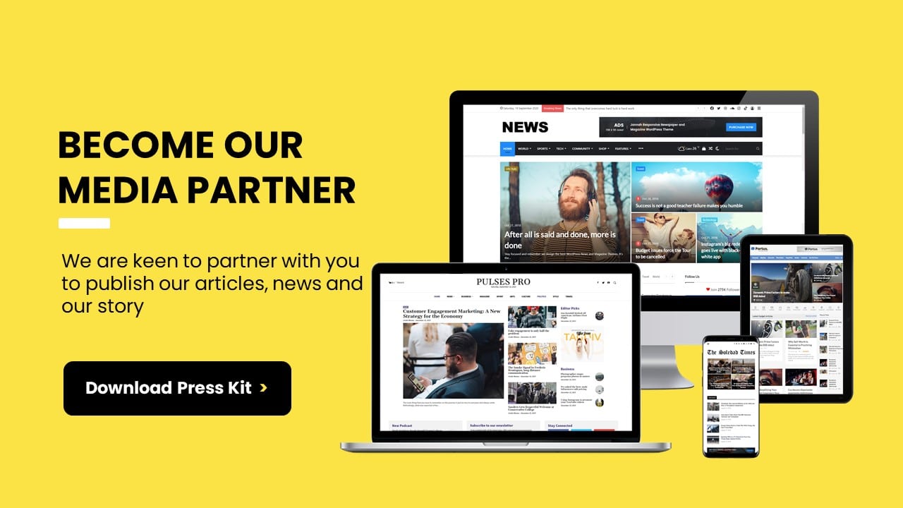Become our media partner